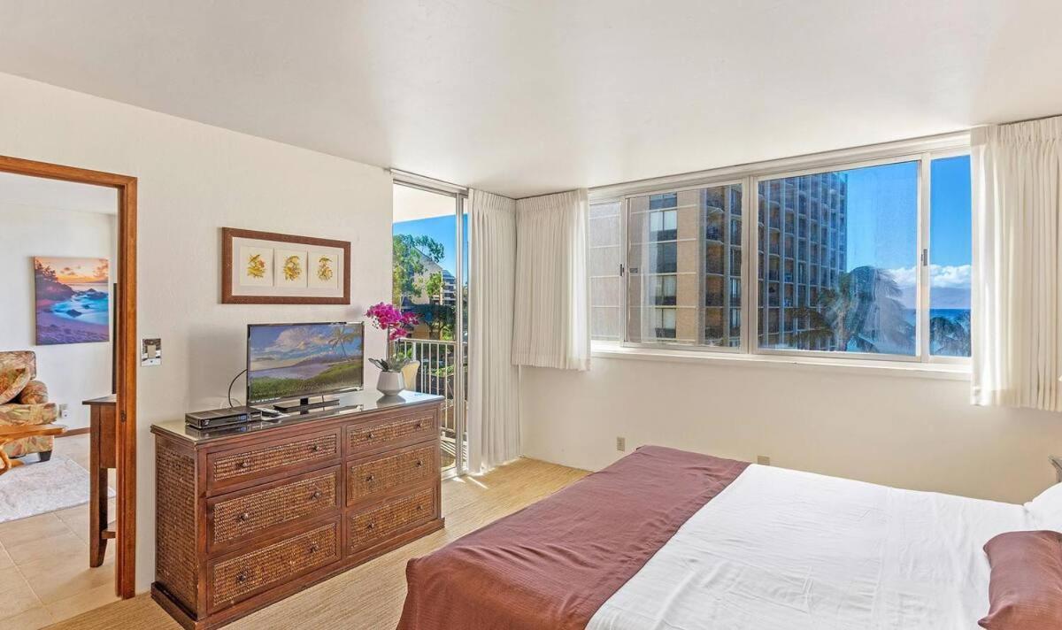 Stunning 1 Bedroom With Ocean And Island Views ~ Sleeps 4 ~ Royal Kahana 514 Eksteriør billede