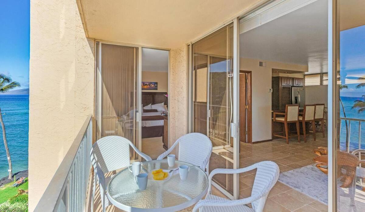 Stunning 1 Bedroom With Ocean And Island Views ~ Sleeps 4 ~ Royal Kahana 514 Eksteriør billede