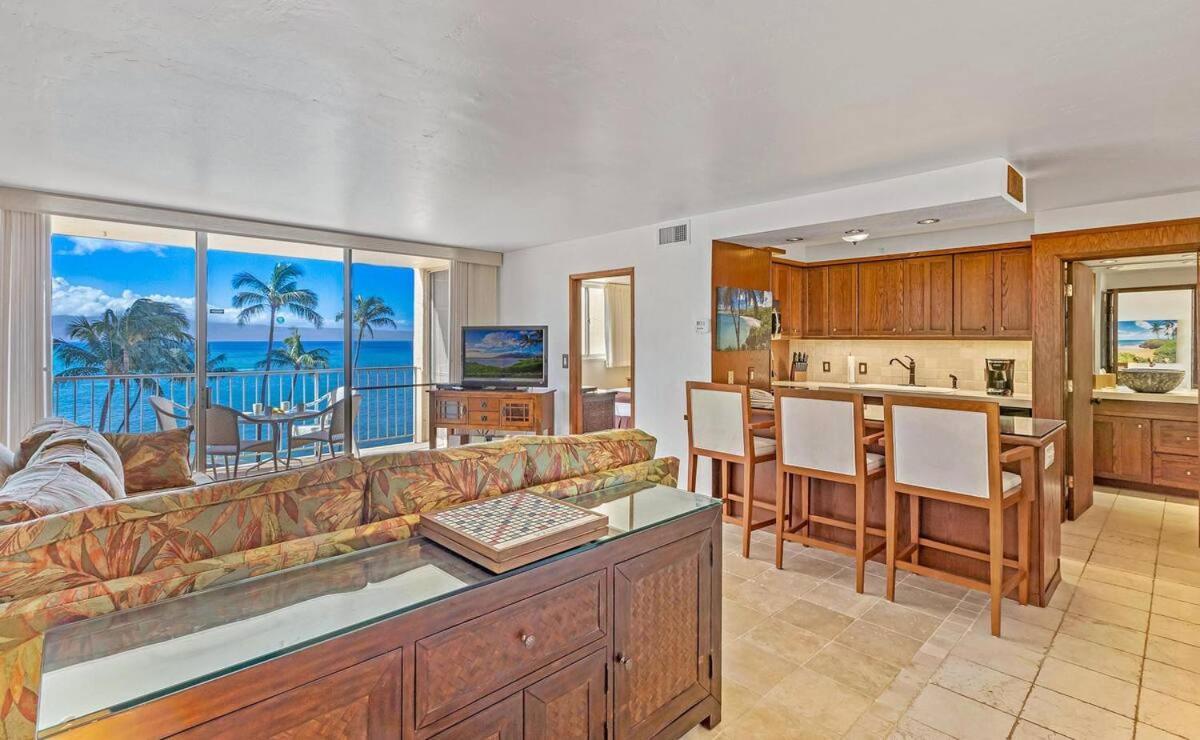 Stunning 1 Bedroom With Ocean And Island Views ~ Sleeps 4 ~ Royal Kahana 514 Eksteriør billede